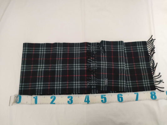 BURBERRY BURBERRY Novacheck 100% Cashmere Navy Other Accessories