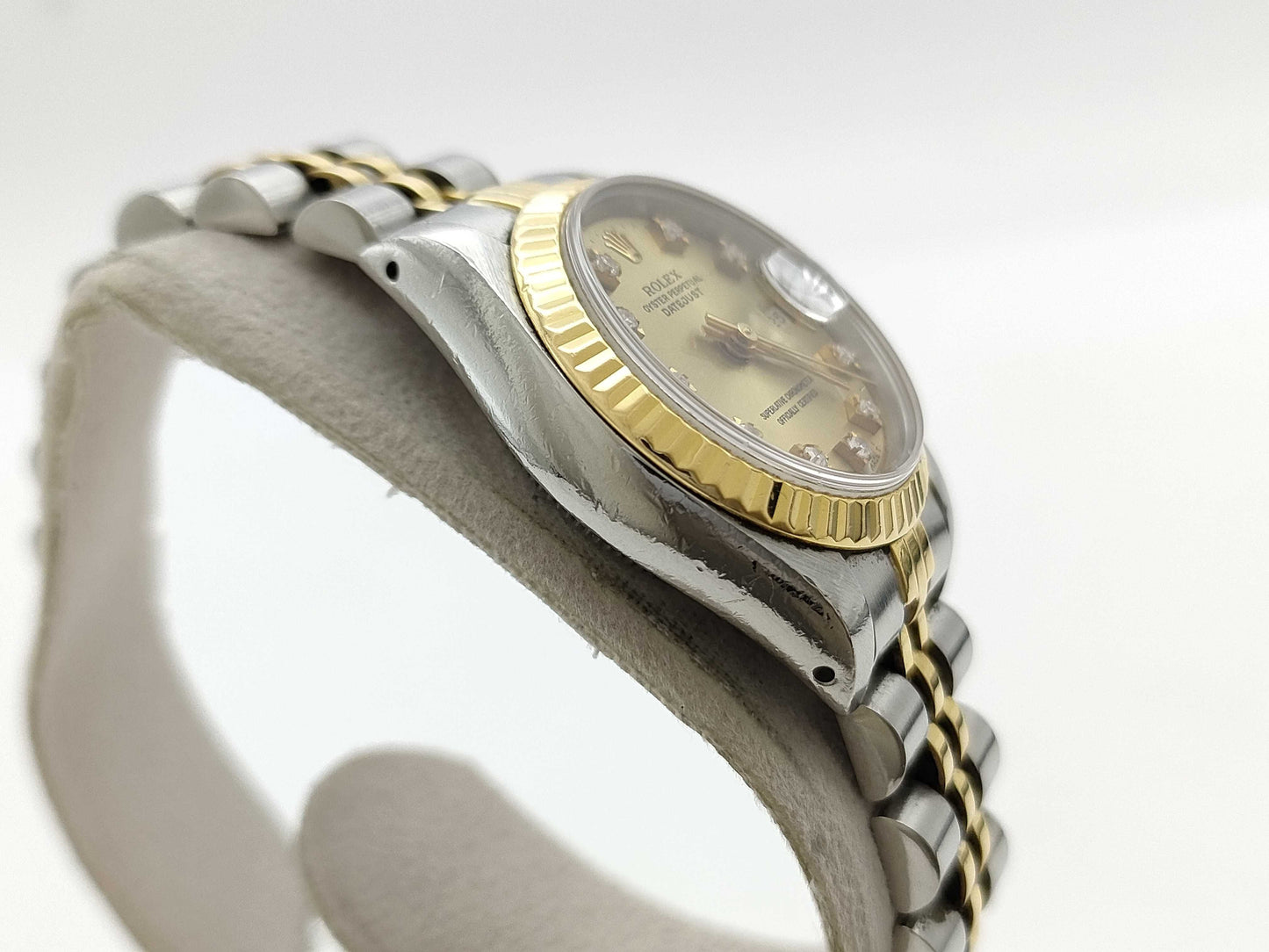 ROLEX 69173G N329686 Champagne Dial Jubilee Women's Watch