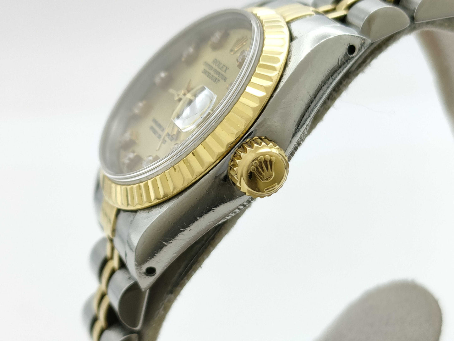 ROLEX 69173G N329686 Champagne Dial Jubilee Women's Watch