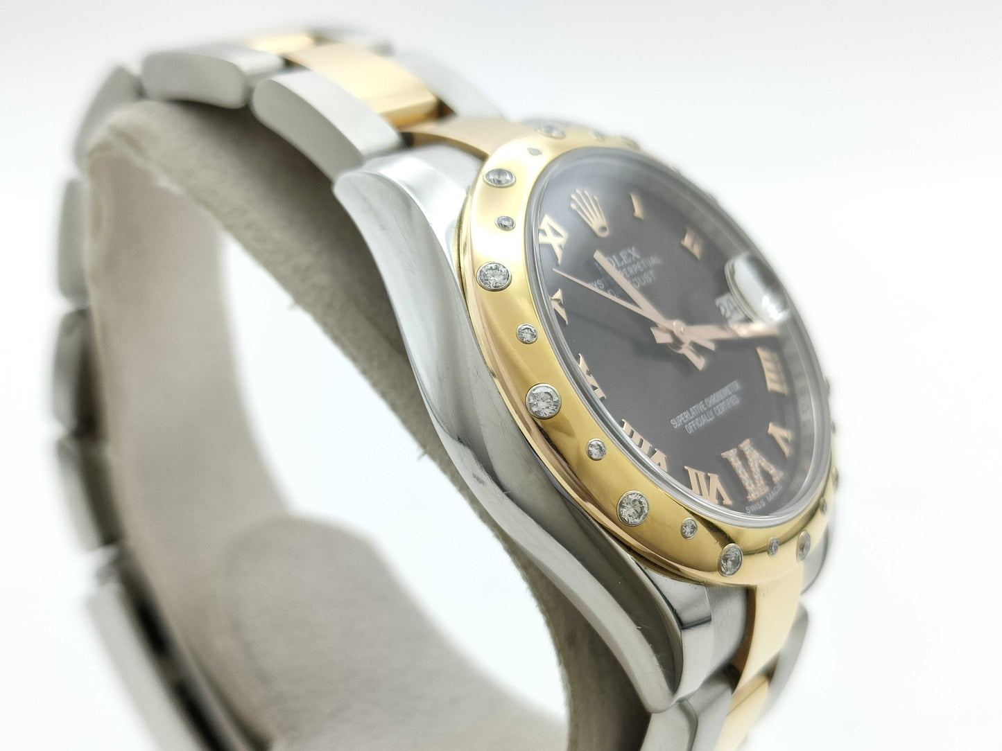 ROLEX 178341 5ZH50456 Chocolate Dial Oyster Women's Watch