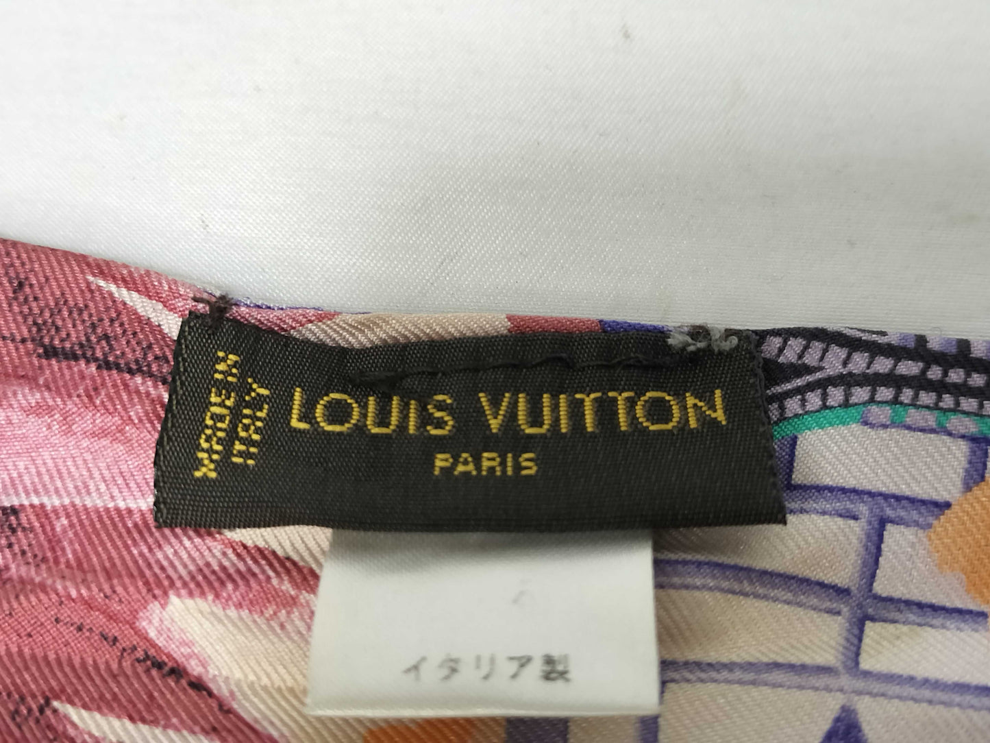 LOUIS VUITTON Louis Vuitton LV Bandou Paradise Flower Scarf
