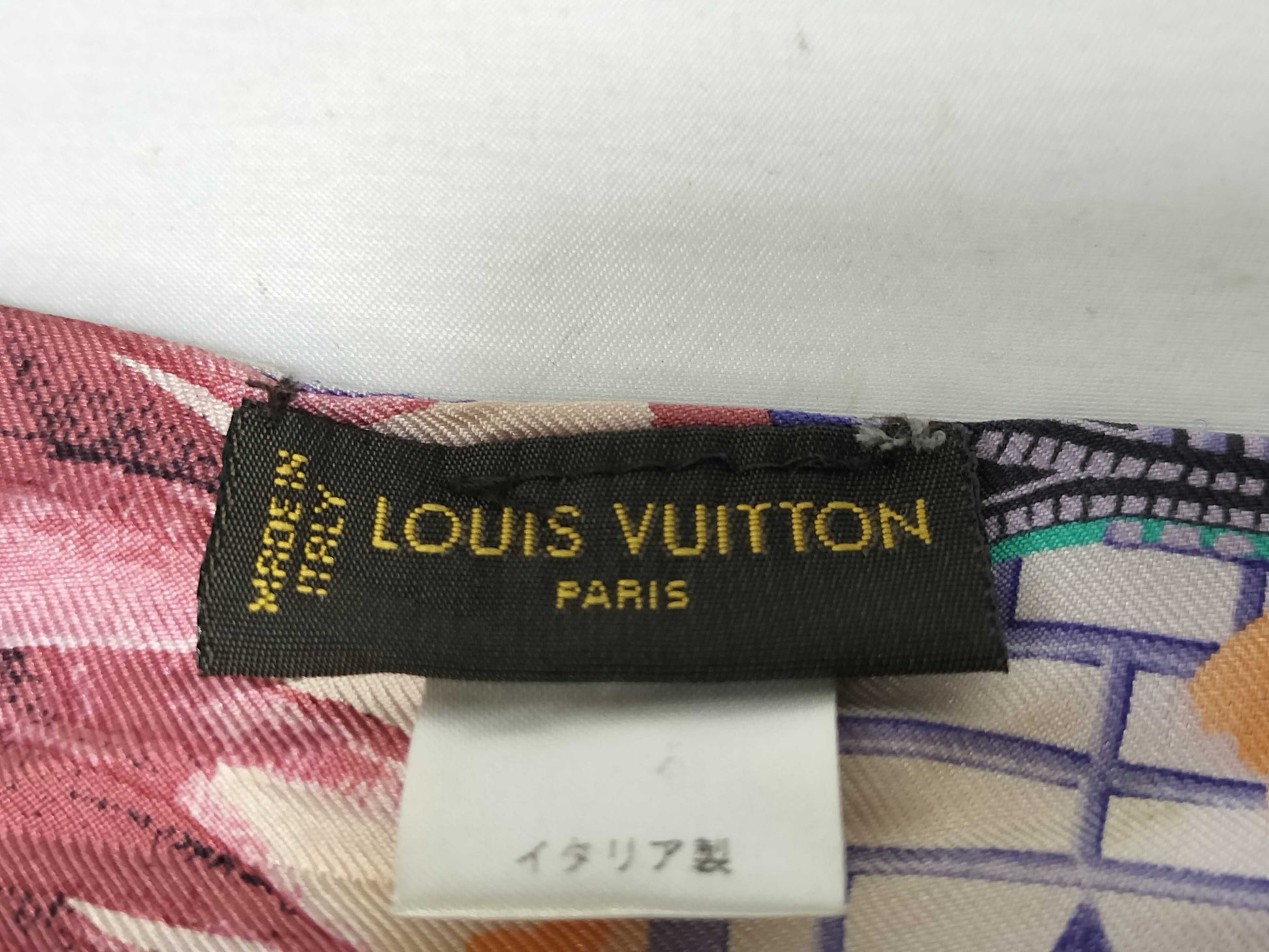 LOUIS VUITTON Louis Vuitton LV Bandou Paradise Flower Scarf