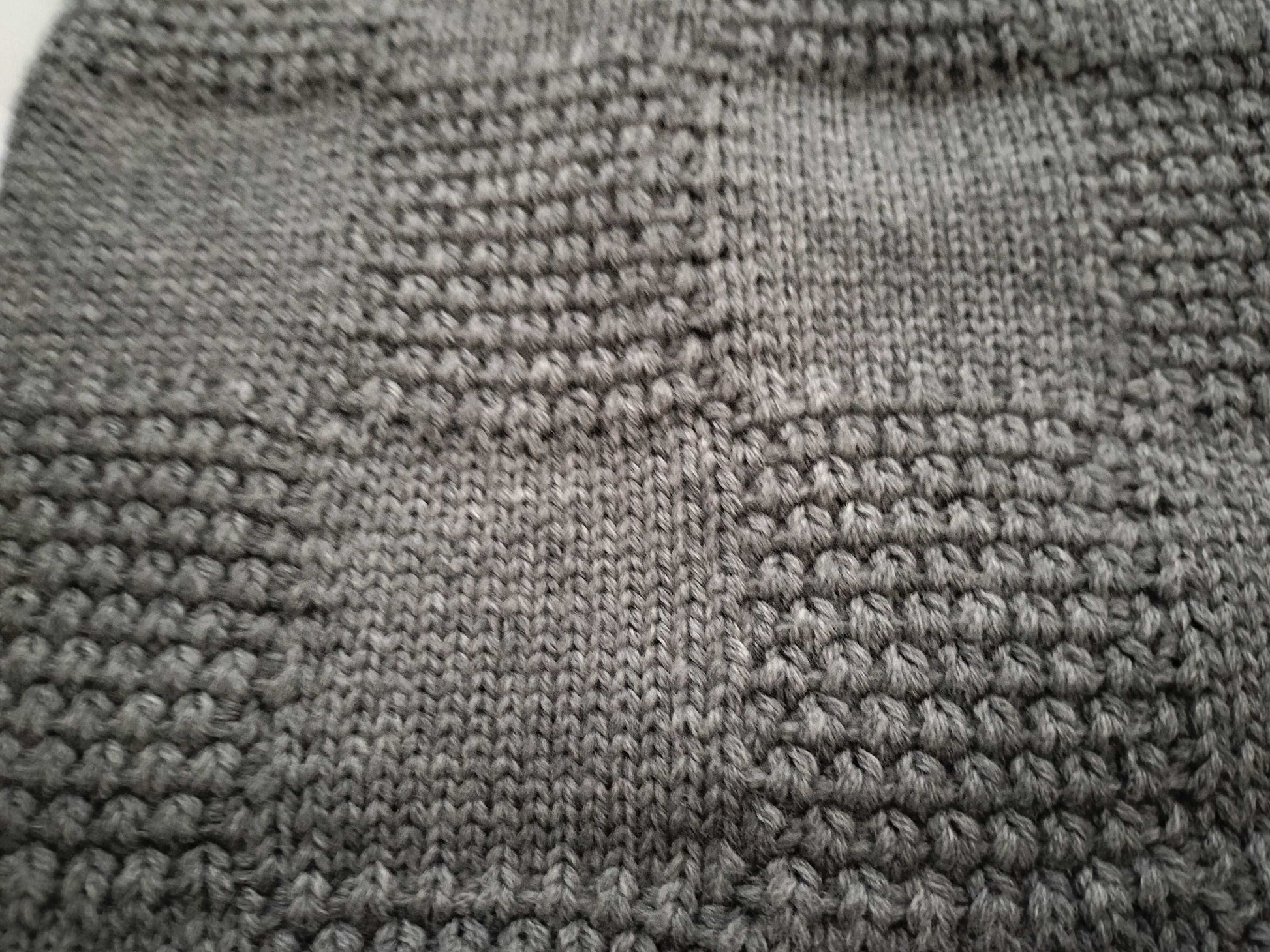 LOUIS VUITTON LV Muffler Echauff Damier 402775 Wool Grey Other Accessories