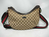 GUCCI Webbing GUCCI Shoulder Bag Sherry Line GG Canvas Shoulder Bag
