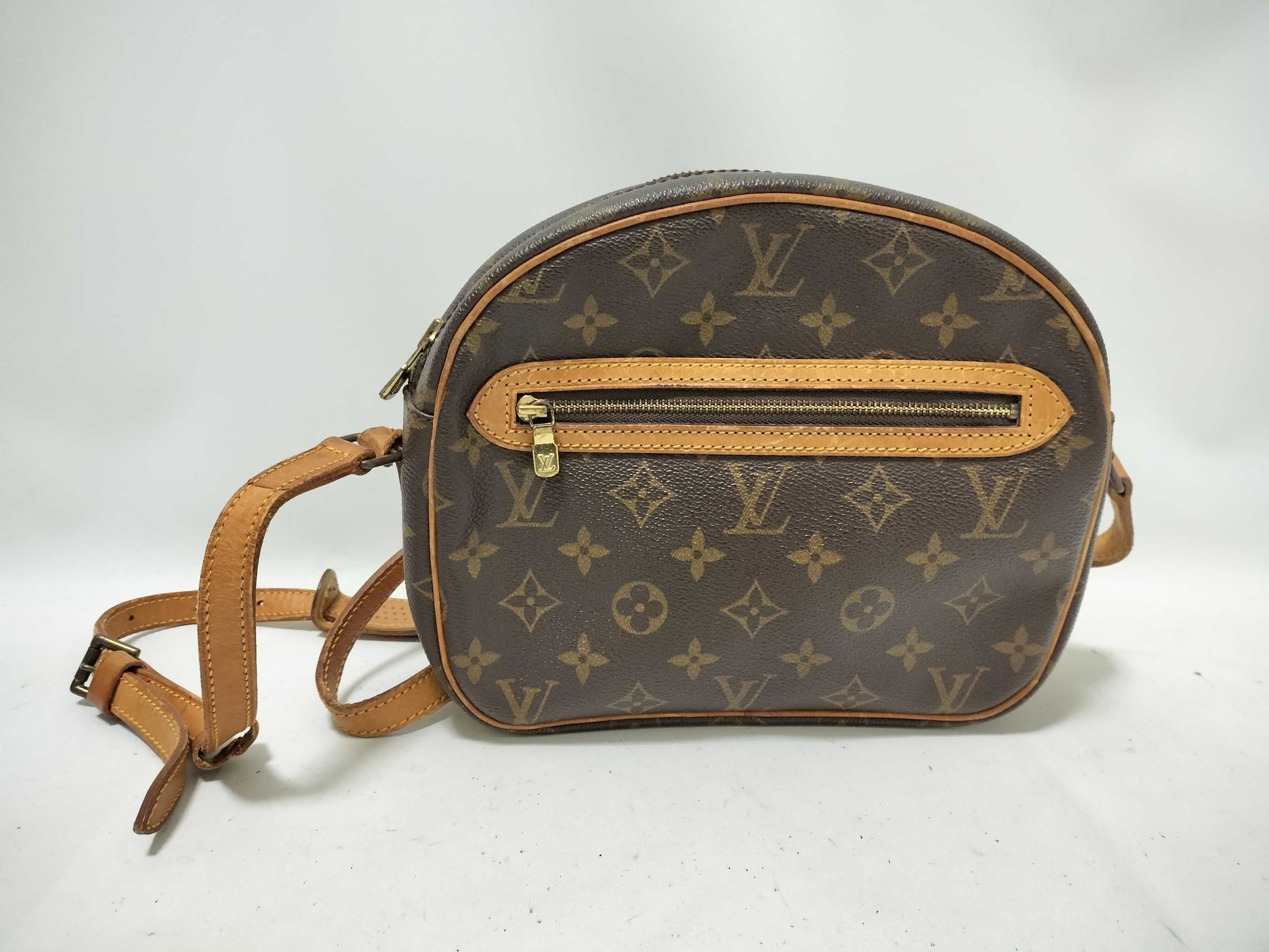 LOUIS VUITTON Monogram LV Shoulder Bag Sanlis Monogram Shoulder Bag