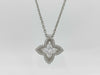 LOUIS VUITTON Aldant Flower Diamond Pt950 9.0g Necklace