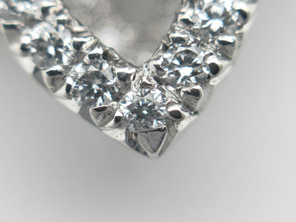 LOUIS VUITTON Aldant Flower Diamond Pt950 9.0g Necklace