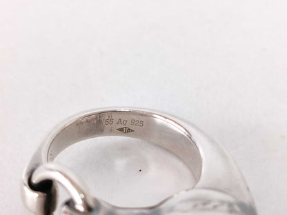 HERMES HERMES Ring Schvalhose Ag925 15.78g #55 Ring