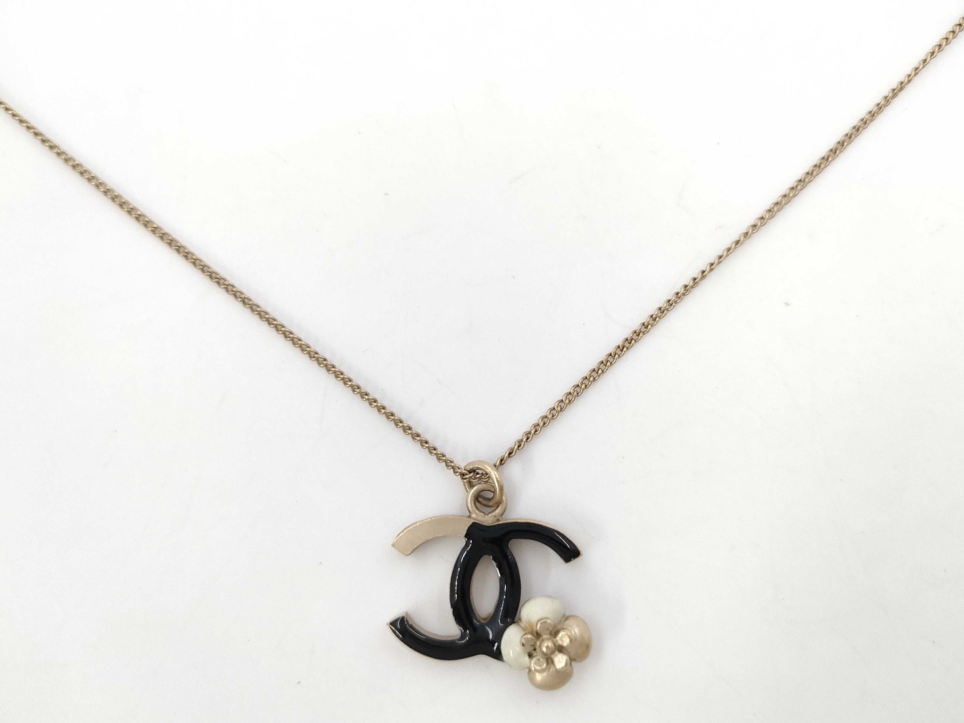 CHANEL CHANEL Necklace Cocomarck Camellia B10A Necklace