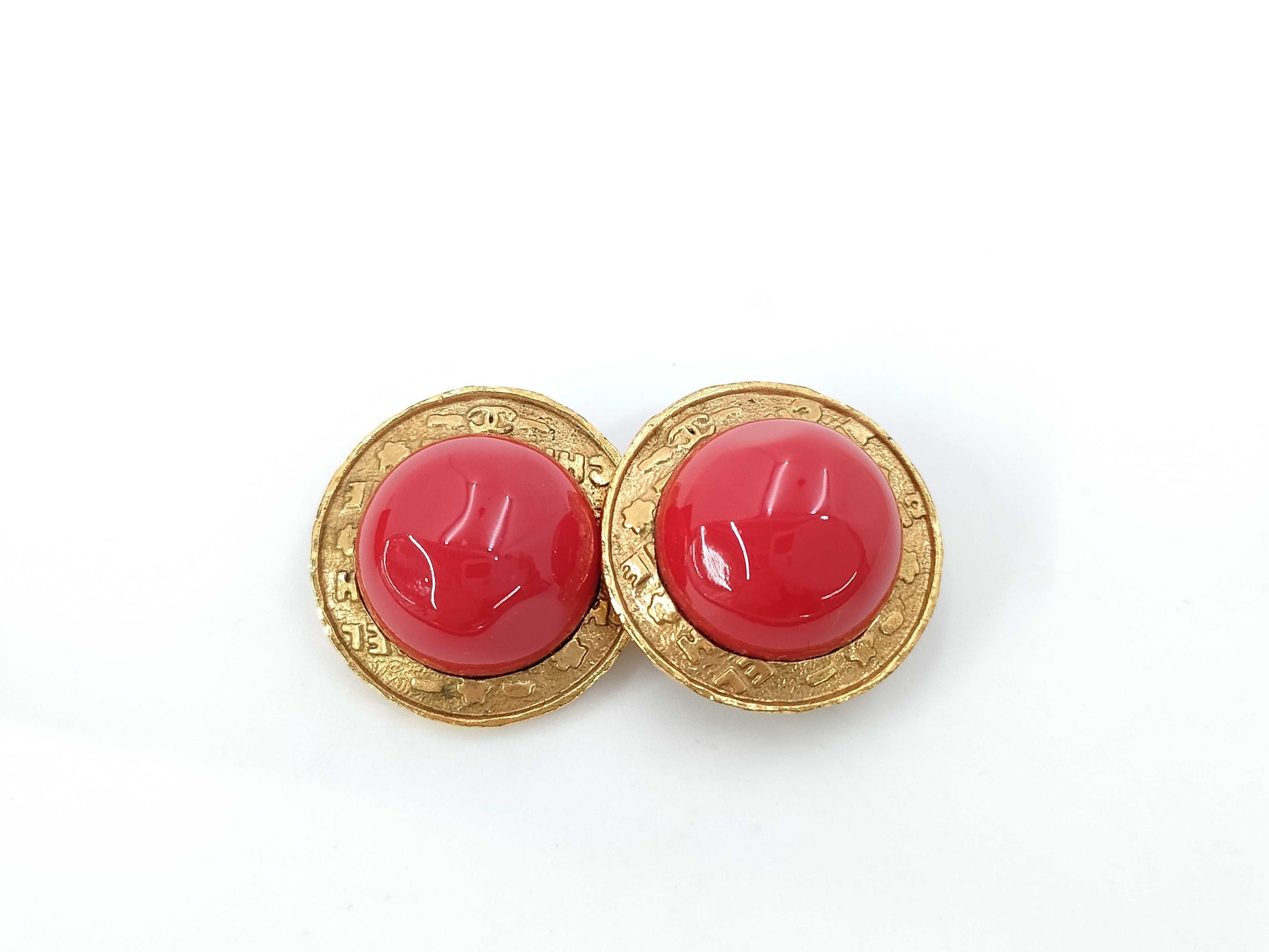 CHANEL CHANEL Earrings Colored Stone 28 Earrings