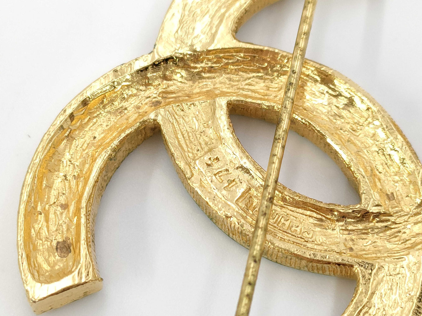 CHANEL CHANEL Brooch Coco Mark Rhinestone 176 Brooch