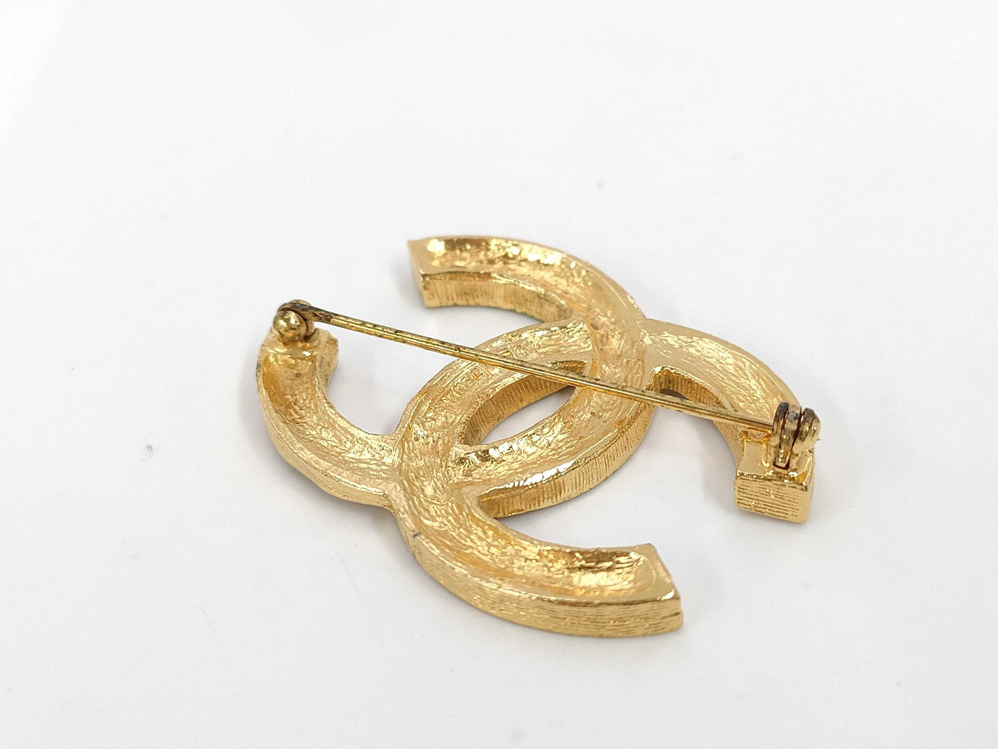 CHANEL CHANEL Brooch Coco Mark Rhinestone 176 Brooch