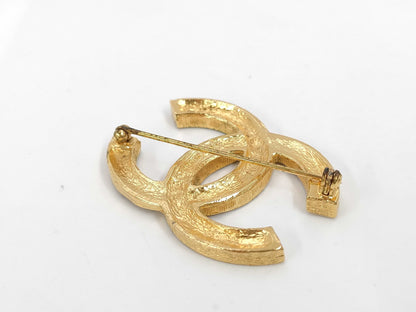 CHANEL CHANEL Brooch Coco Mark Rhinestone 176 Brooch