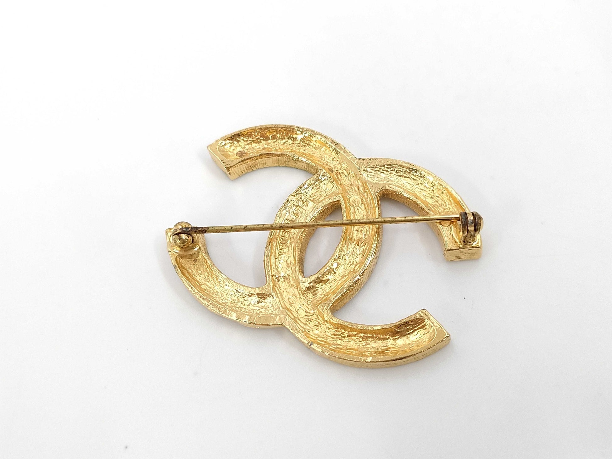 CHANEL CHANEL Brooch Coco Mark Rhinestone 176 Brooch