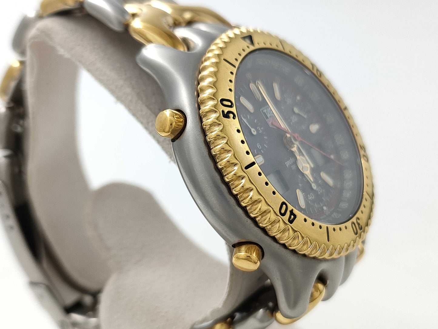 TAG Heuer S25.206M K13396 Grey Dial Quartz Current Men's Watch