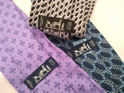 HERMES 5 pieces of tie and other accessories