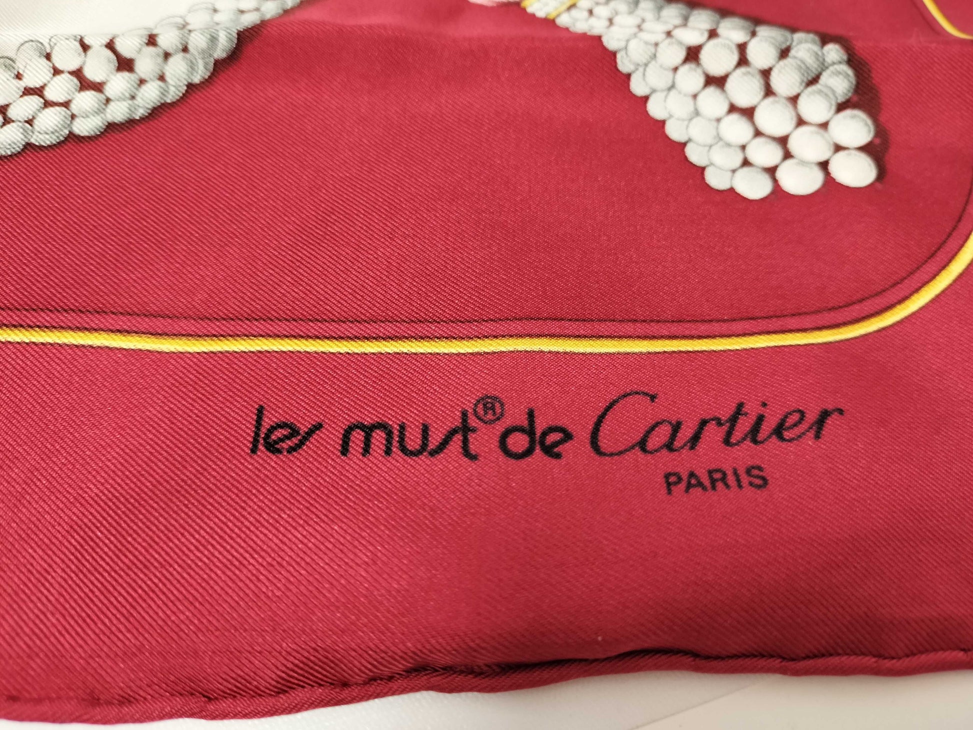 Cartier Cartier Scarf Silk Other Accessories
