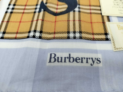 BURBERRY Handkerchief Large Format Unused Other Accessories
