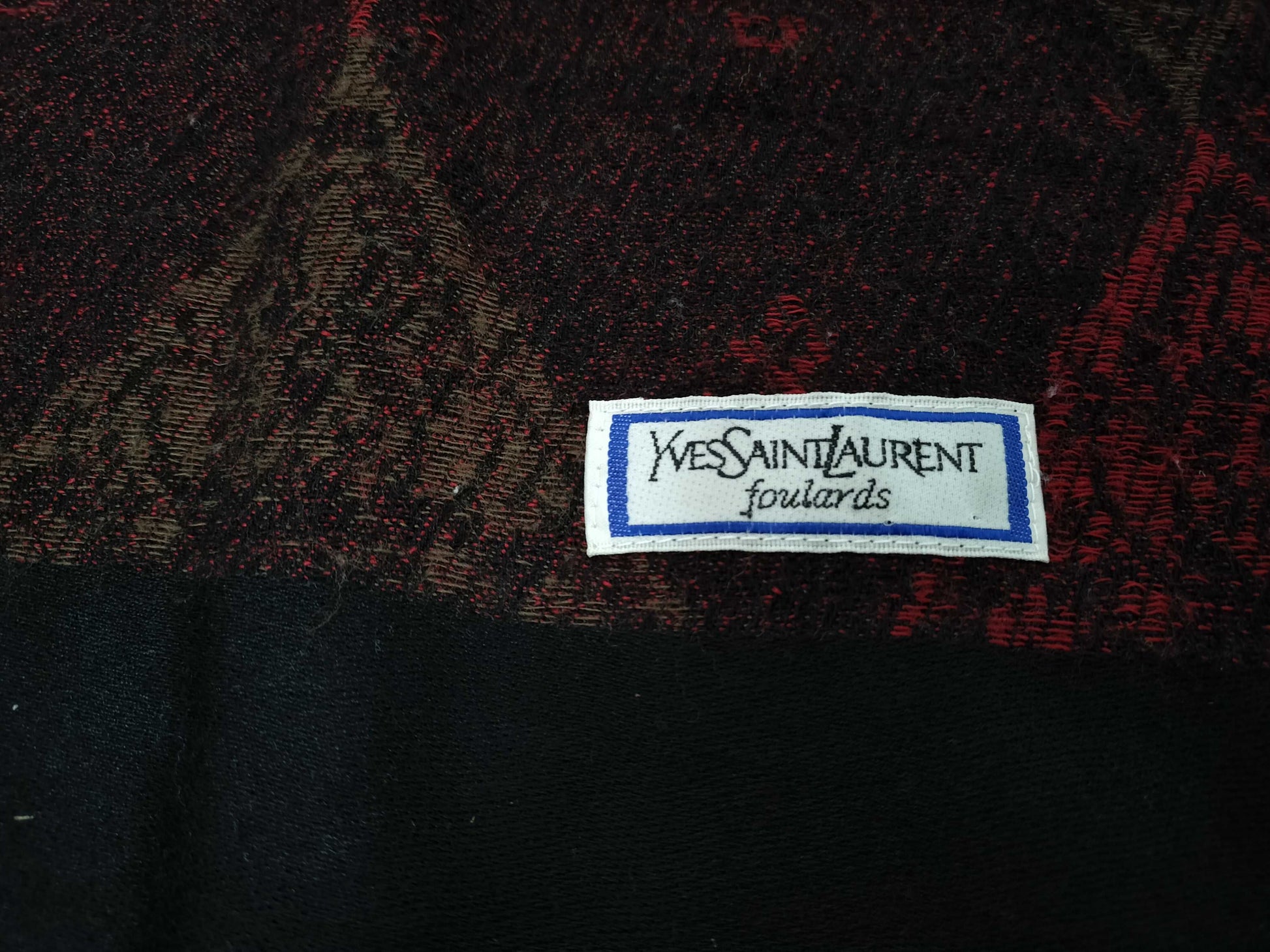 Yves Saint Laurent Stole Wool Knee Rest Other Accessories