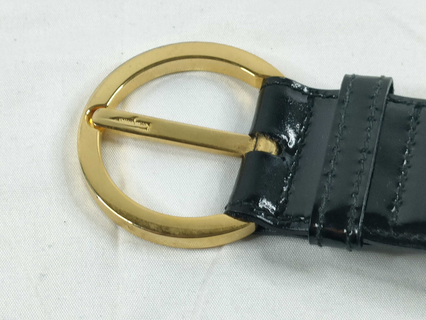 Salvatore Ferragamo Belt Chain Leather Belt