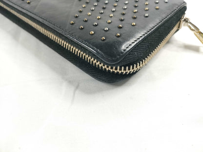 Yves Saint Laurent Studded Long Wallet Wallet