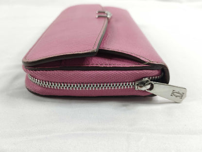Cartier Cartier C-Deux Leather Long Wallet Wallet