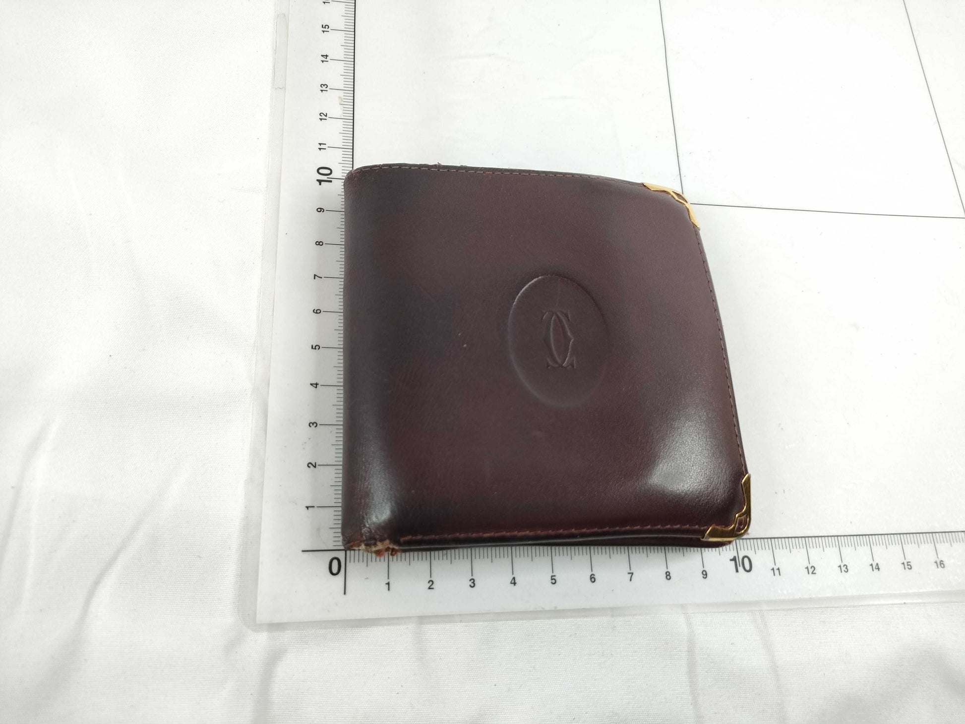 Cartier Must Cartier Mastline Leather Wallet 4-Piece Wallet