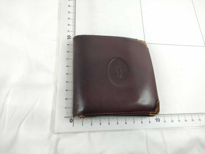 Cartier Must Cartier Mastline Leather Wallet 4-Piece Wallet