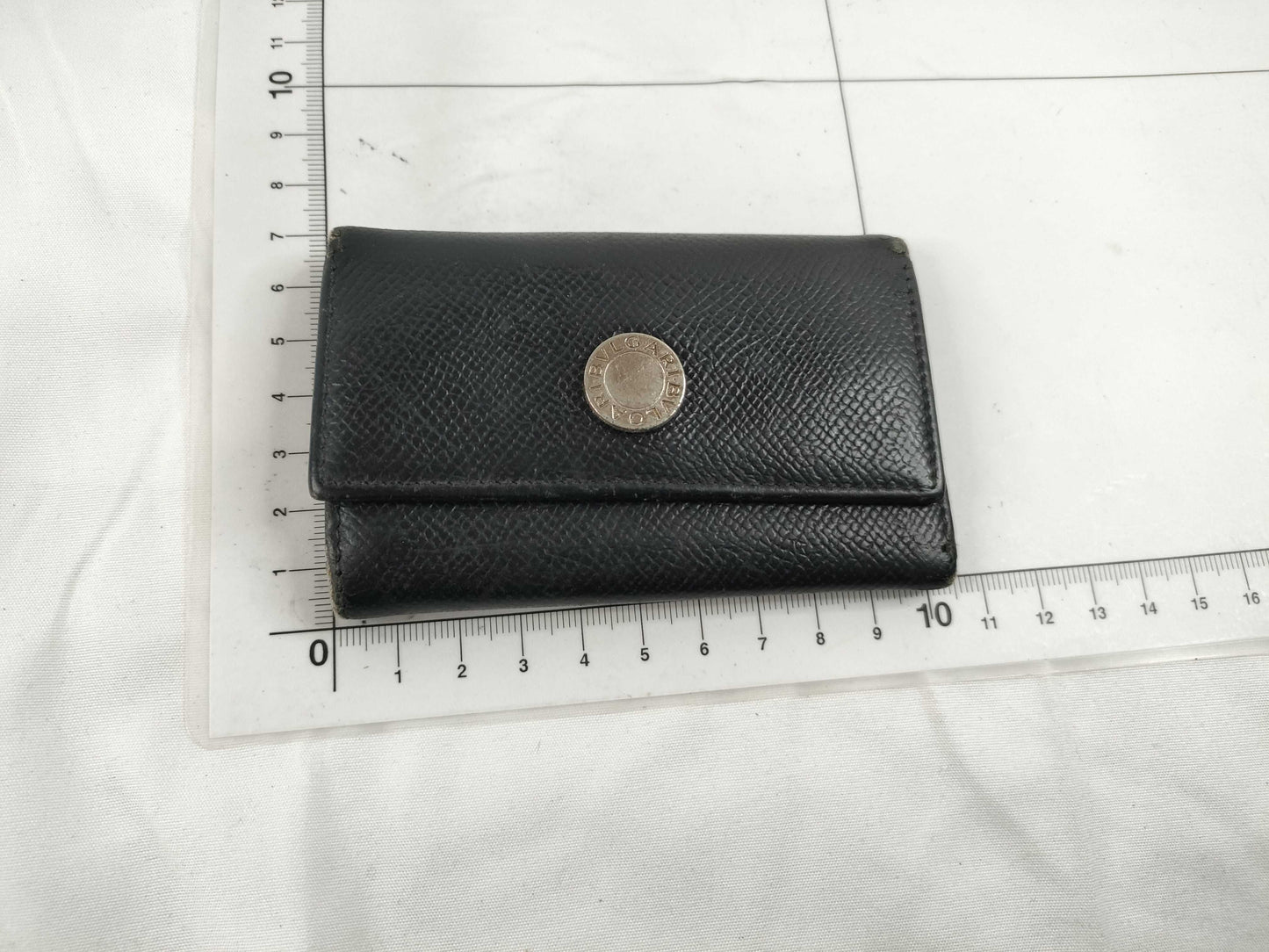 BVLGARI Wallet 4-Piece Set Keycase Keychain