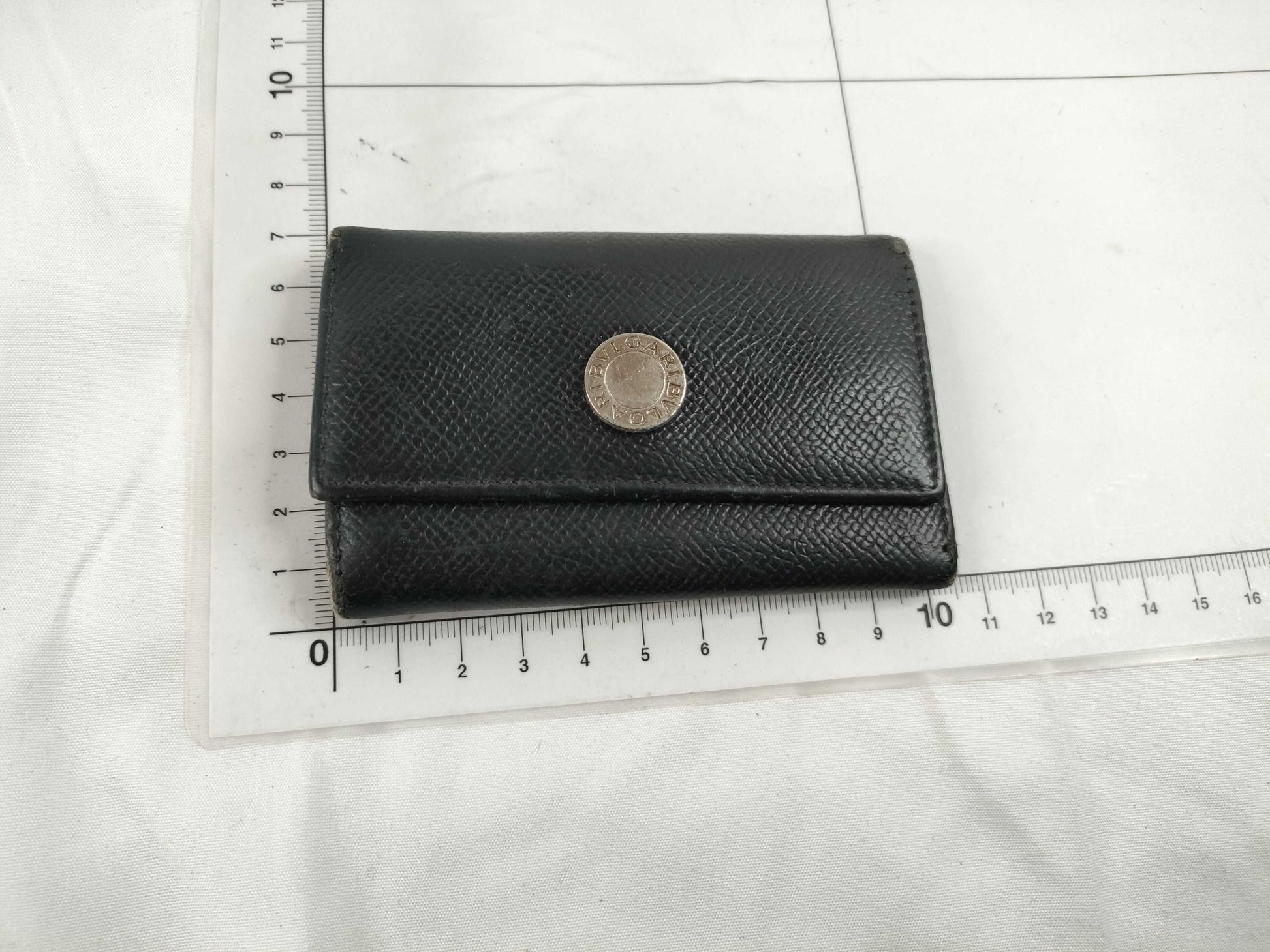 BVLGARI Wallet 4-Piece Set Keycase Keychain