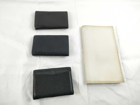 BVLGARI Wallet 4-Piece Set Keycase Keychain