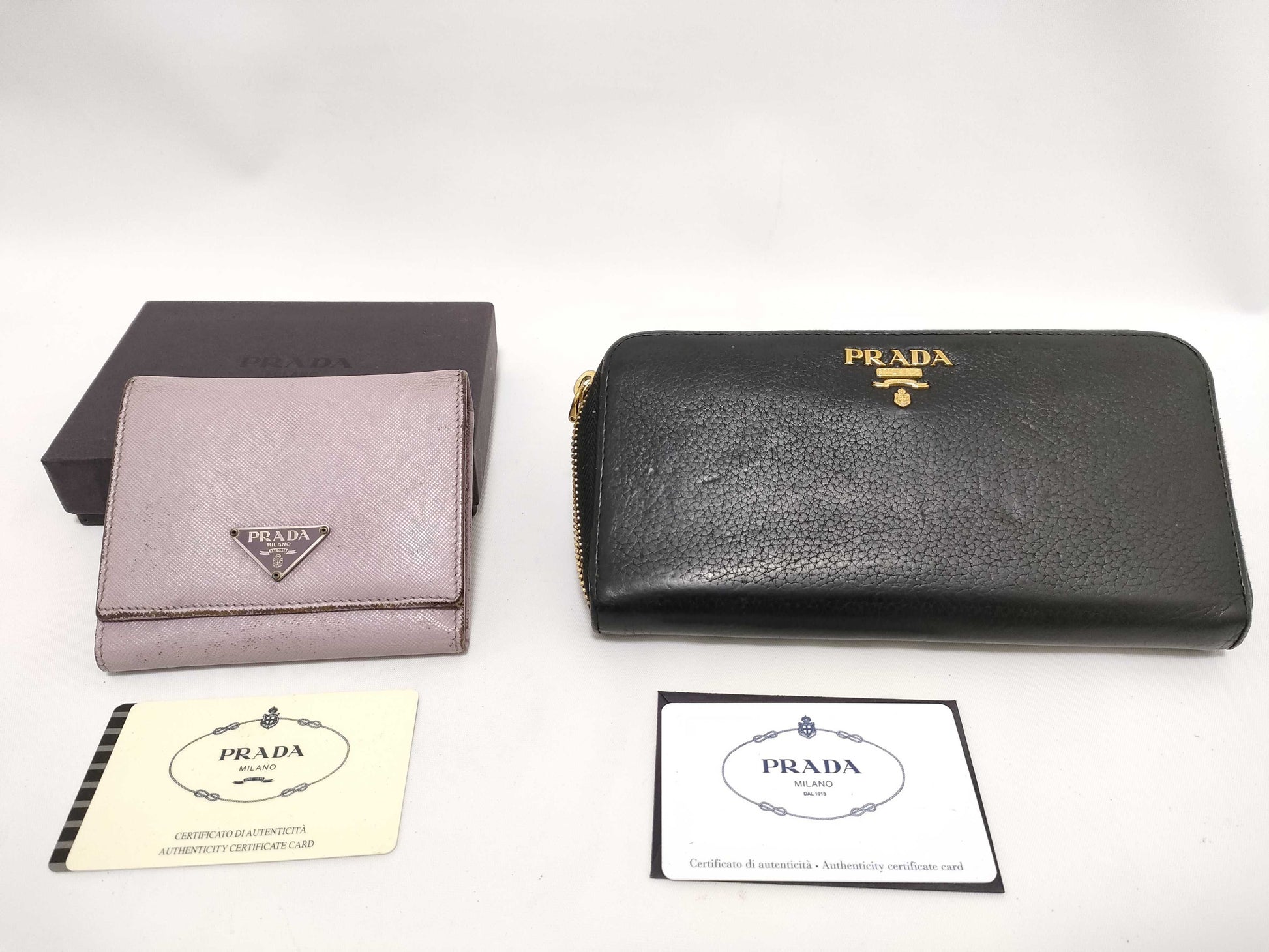 PRADA Wallet 2 Piece Set Wallet