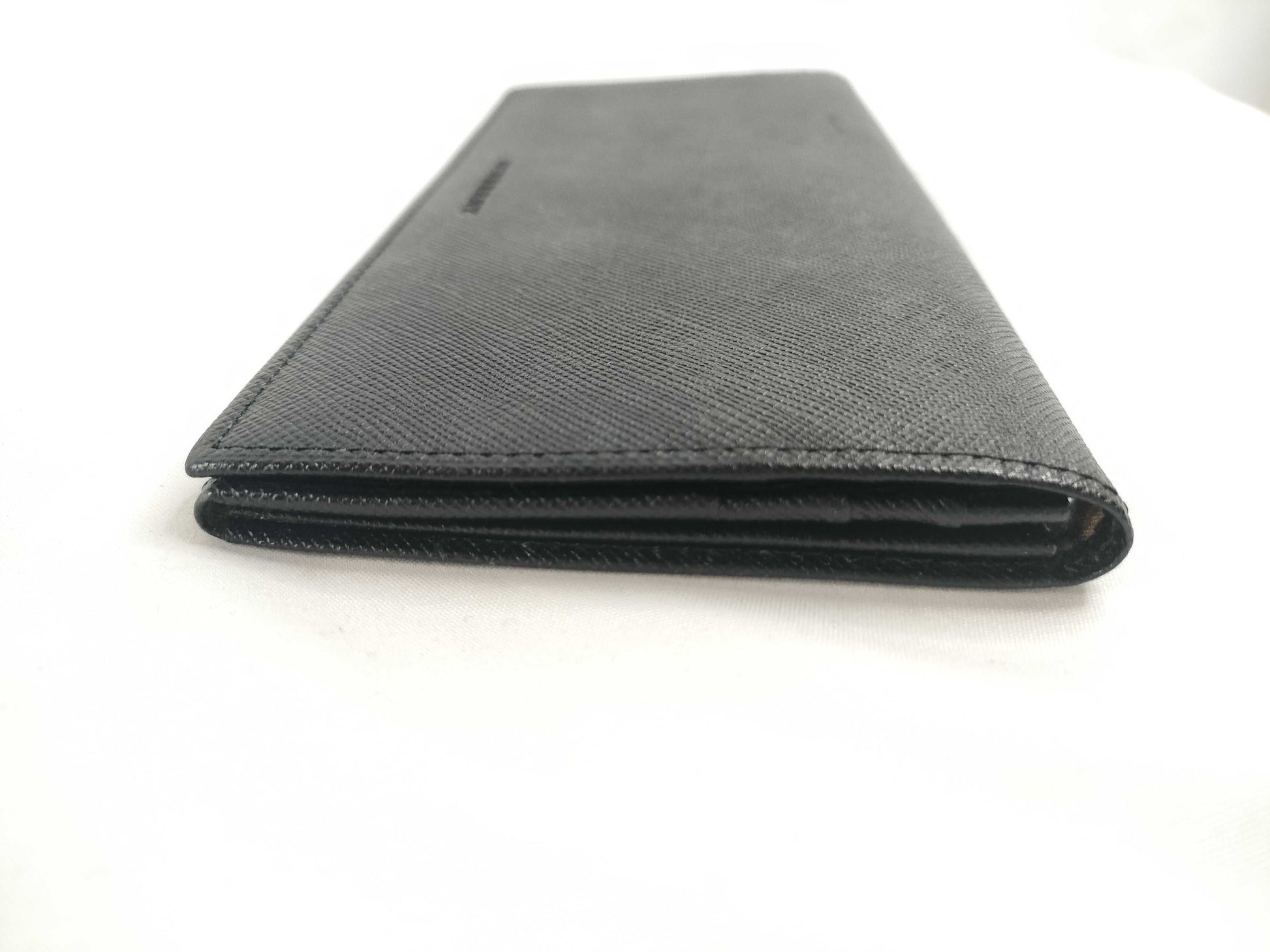 BURBERRY Leather Saffiano Leather Long Wallet Wallet