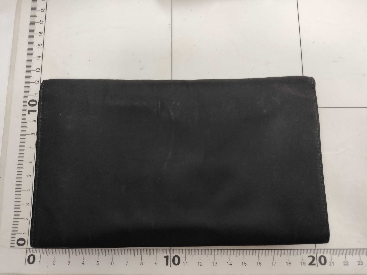 PRADA Nylon Tesuto NERO Long Wallet Wallet
