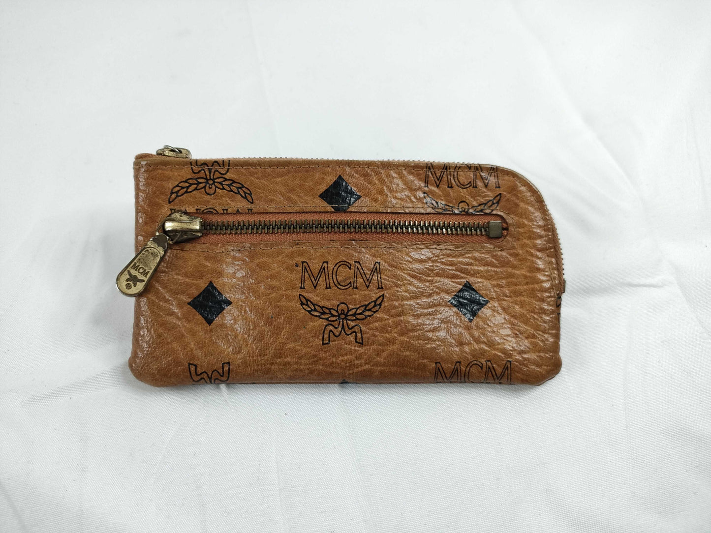 MCM MCM Coin Case Leather Coin Case
