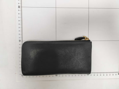 PRADA Leather Long Wallet with Box Wallet