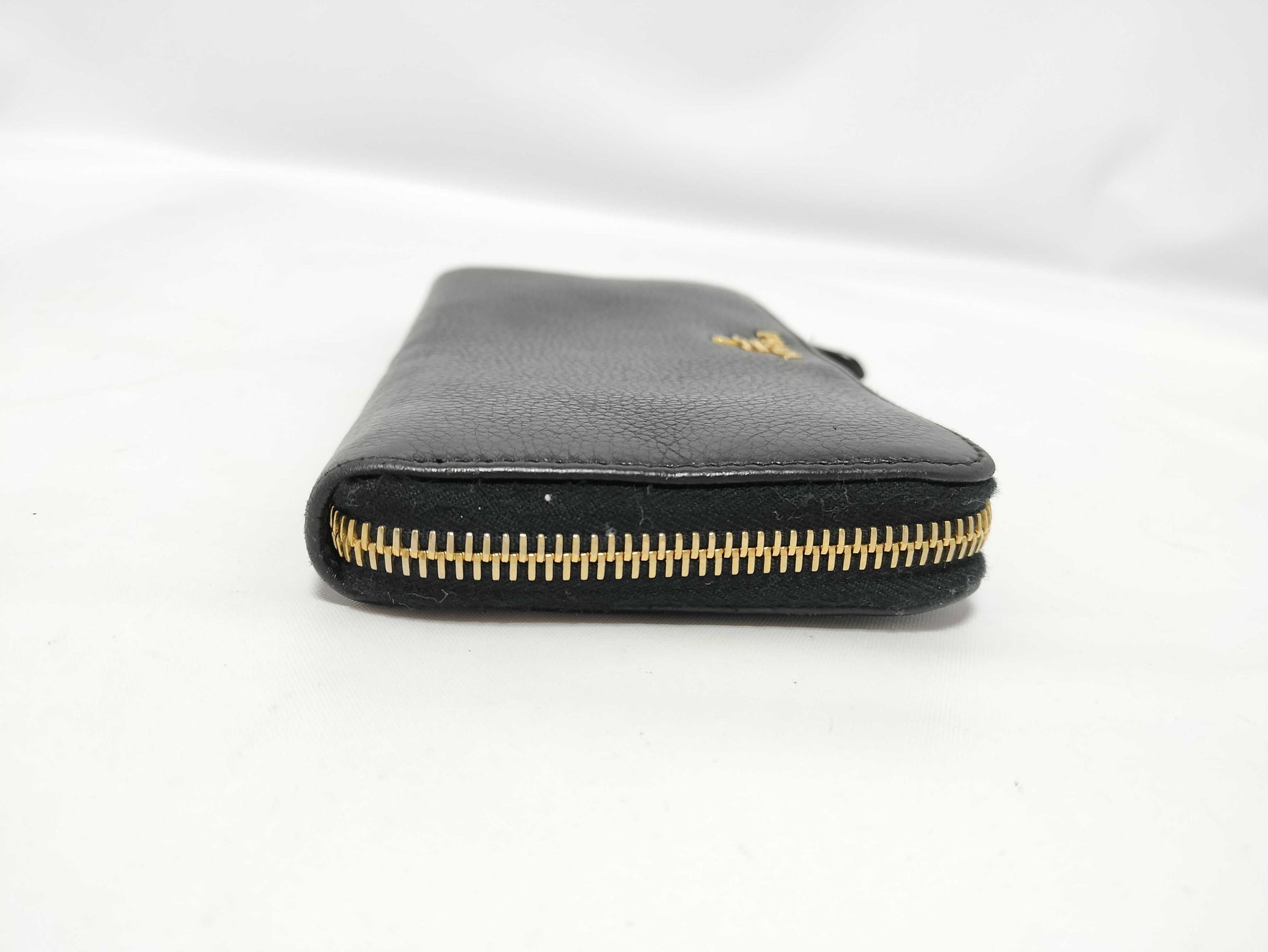 PRADA Leather Long Wallet with Box Wallet