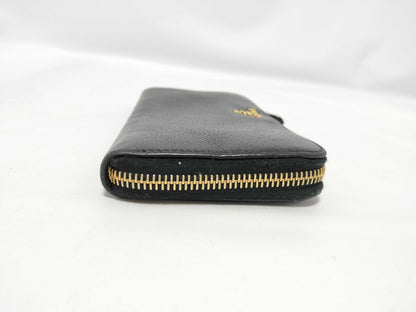 PRADA Leather Long Wallet with Box Wallet