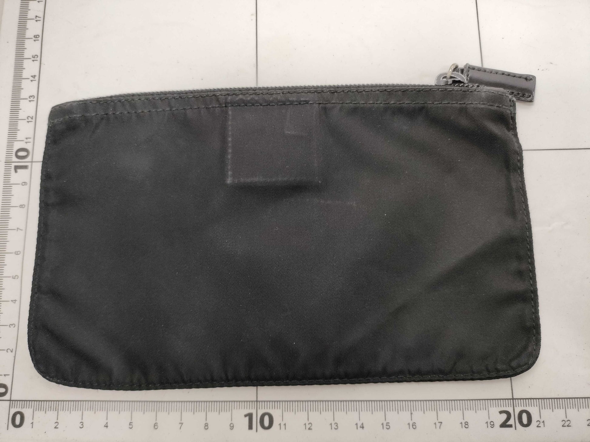 PRADA Nylon Black Pouch Pouch