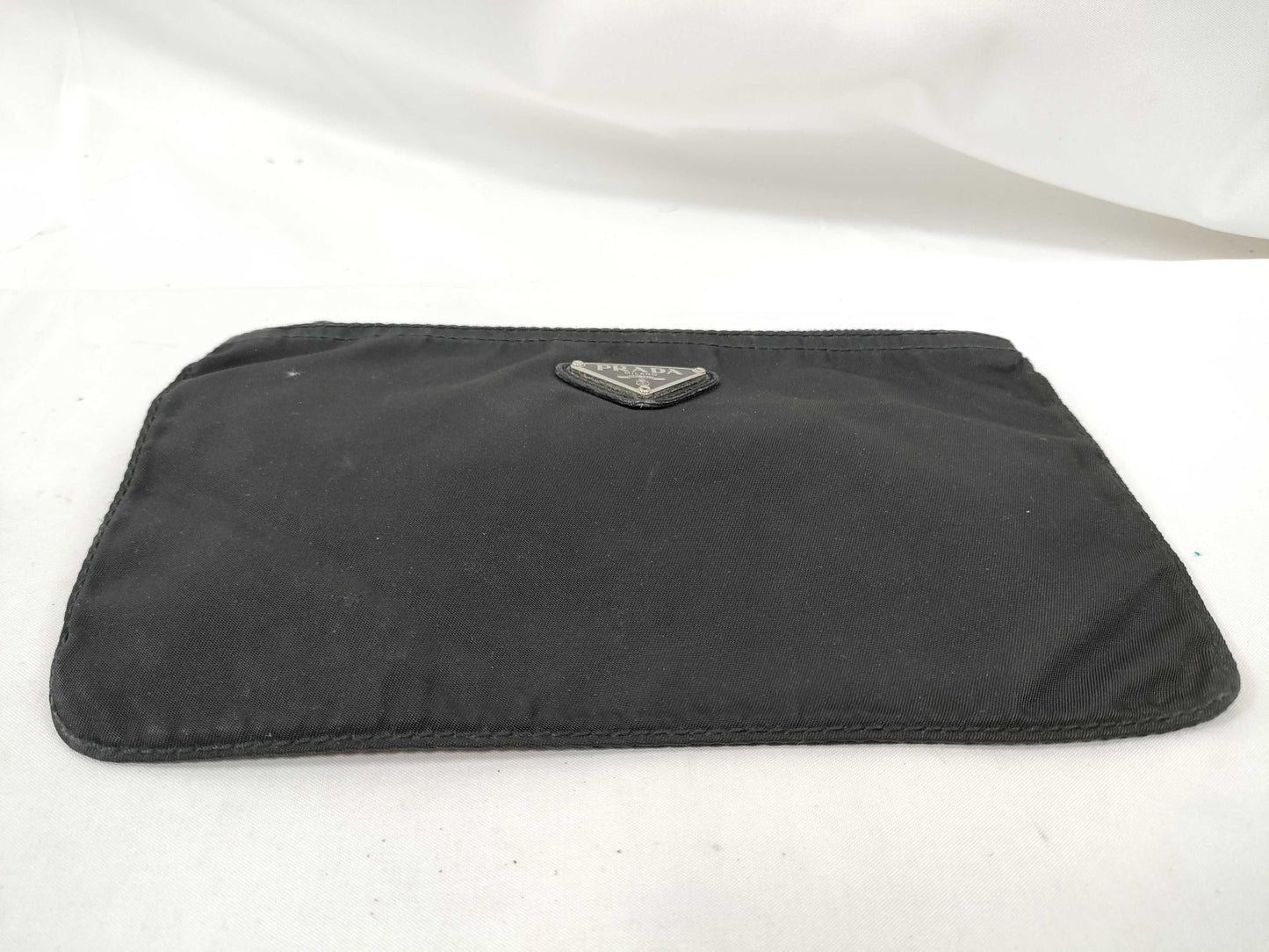 PRADA Nylon Black Pouch Pouch