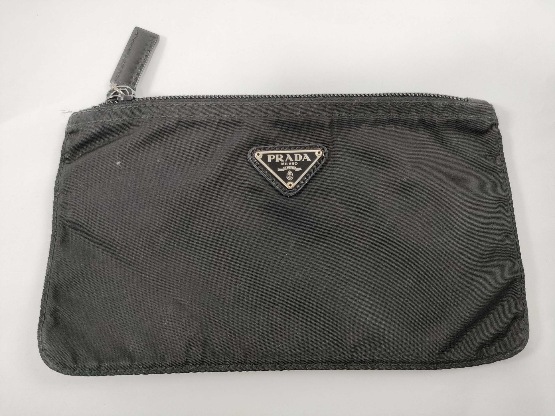 PRADA Nylon Black Pouch Pouch