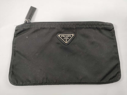 PRADA Nylon Black Pouch Pouch