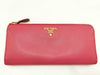 PRADA Saffiano Leather Long Wallet Wallet