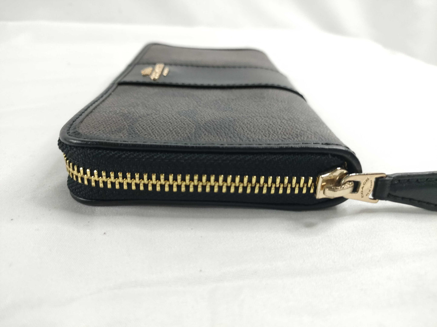 COACH Signature Coach Signature PVC Leather Long Wallet Wallet