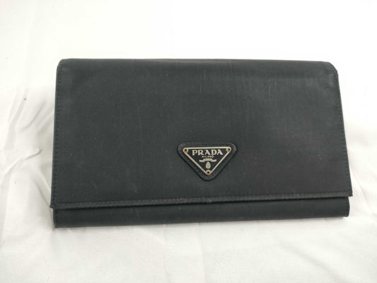 PRADA Nylon Prada Nylon Long Wallet Wallet