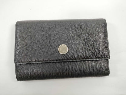 BVLGARI Leather Be Zero One Long Wallet Wallet