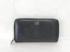GUCCI Gucci Leather Round Zipper GG Wallet