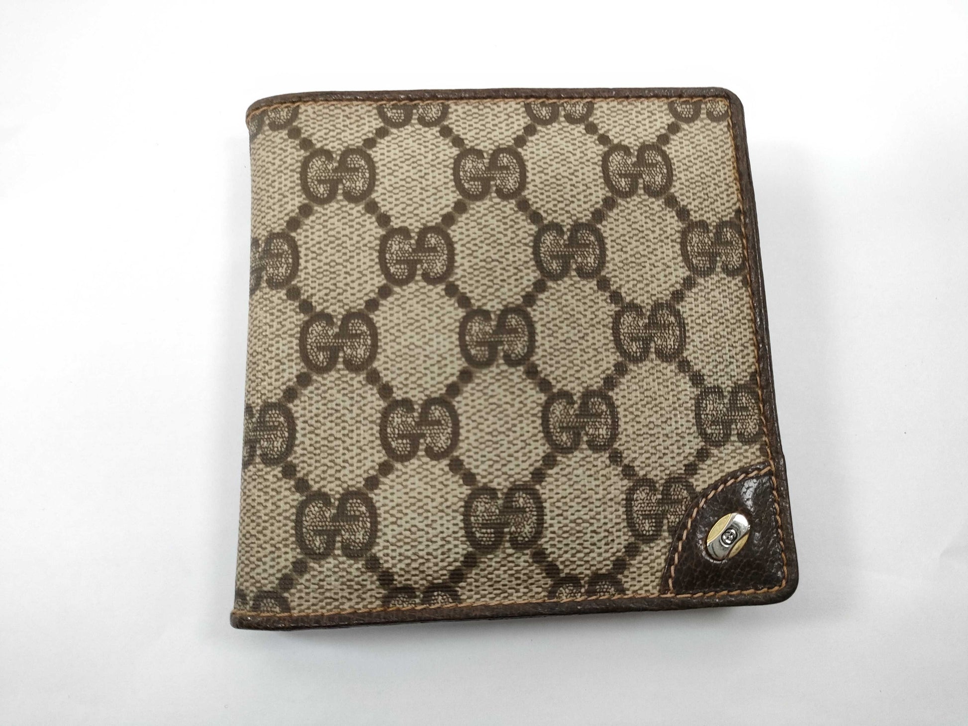 GUCCI Gucci Old GG Folding Wallet Wallet