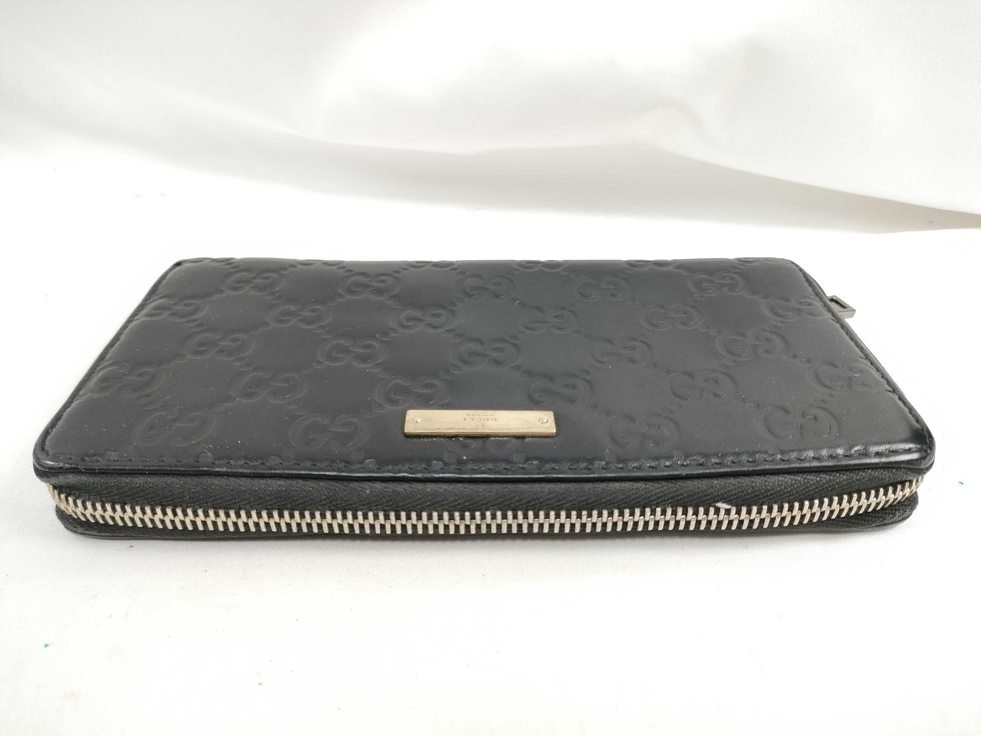 GUCCI GUCCI Shima GG Pattern Round Long Wallet Wallet