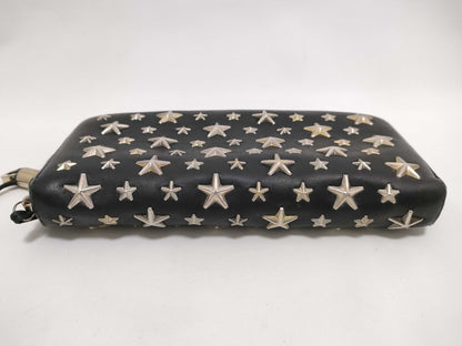 JIMMY CHOO Jimmy CHOO Studs Long Wallet Wallet